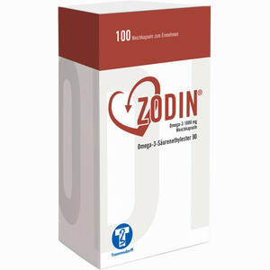 Zodin Omega- 3 1000 Mg Weichkapseln  100 Stück - ab 72,32 €