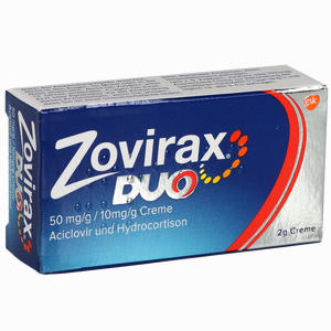 Zovirax Duo 50 Mg/g /10 Mg/g Creme 2 g Zovirax Duo 50 Mg/g /10 Mg/g Creme 2 g