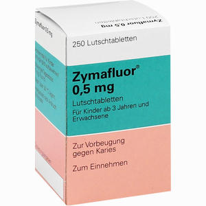 Zymafluor 0.5mg Lutschtabletten  250 Stück - ab 0,00 &euro;