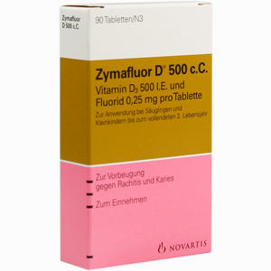 Zymafluor D 500 C.c. Tabletten 90 Stück - ab 3,26 €