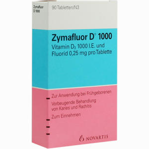 Zymafluor D1000 Tabletten 90 Stück - ab 3,94 €