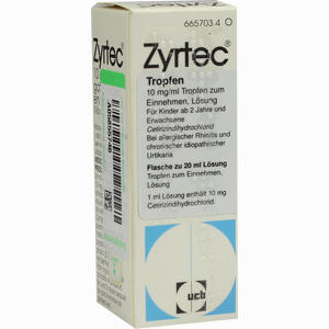 Zyrtec KOHLPHARMA 20 ml - ab 12,34 €