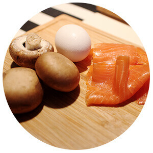 Lebensmittel mit Vitamin D